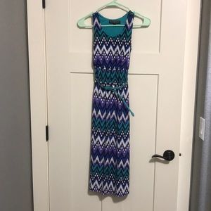 Three pink hearts dress